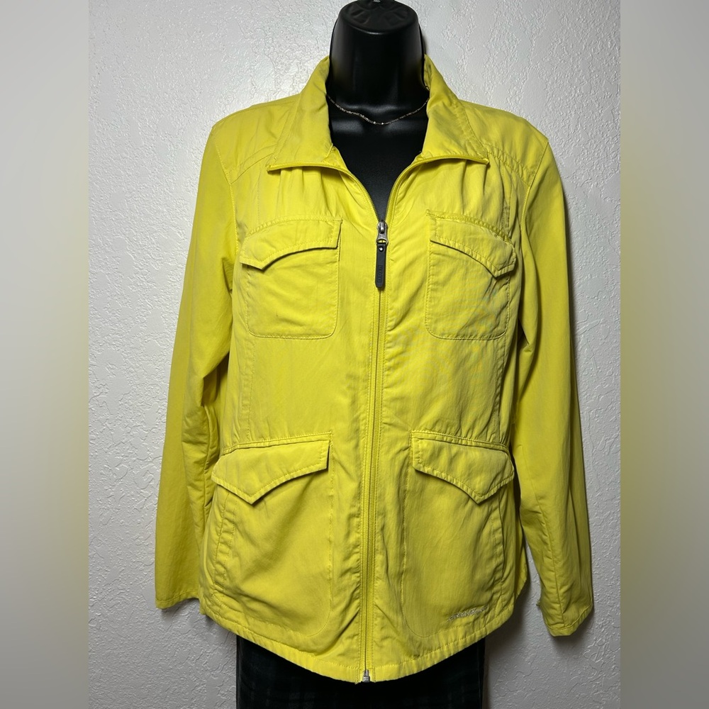 Eddie Bauer Vibrant Yellow Utility Jacket